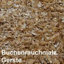 Buchenrauchmalz Gerste geschrotet
