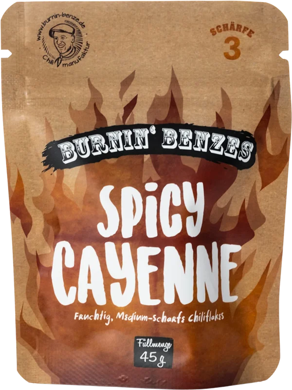 Burnin‘ Benzes Spicy Ceyenne chili flakes