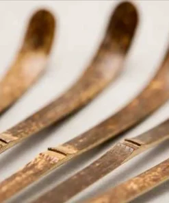 Dunkler Matchalöffel – Chashaku aus Bambus