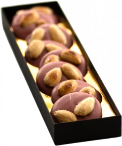 Chocolate thaler Ruby salted almond