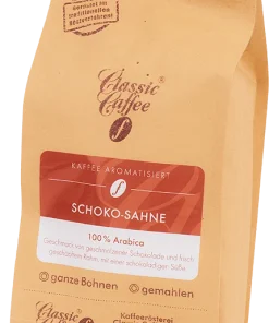 Aromatisierter Kaffee – Schoko-Sahne