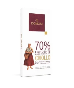 Dunkle Schokolade »Fondente Criollo« 70 %.