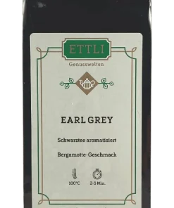 Black tea flavored Earl Grey