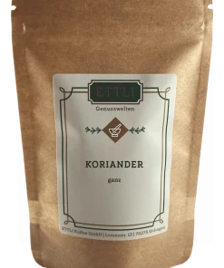 Koriander ganz
