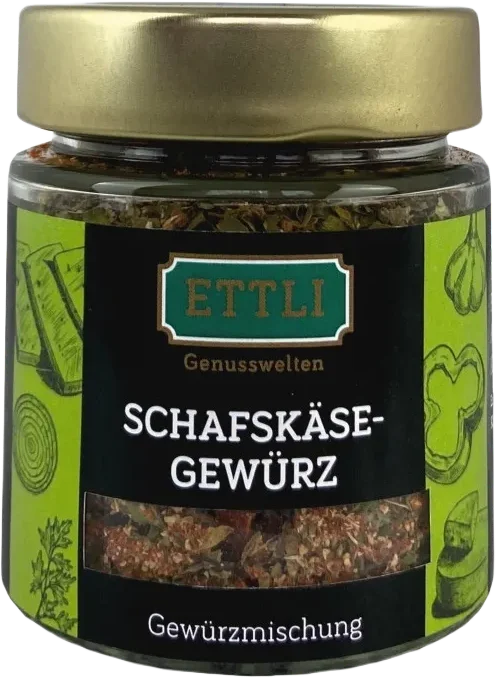 Schafskäsegewürz Gewürzmischung im Schraubglas – Bild 2