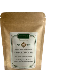 Vanillezucker mit echter Bourbon-Vanille