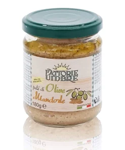 FATTORIE UMBRE Paté di olive e mandorle – Oliven-Mandelpaste – 0,180kg