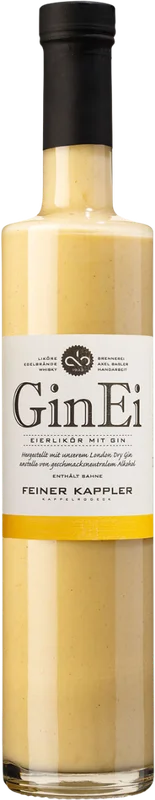 GinEgg – egg liqueur with gin