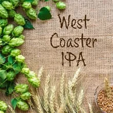 Fertigmischung WEST COASTER IPA 20 Liter, geschrotet