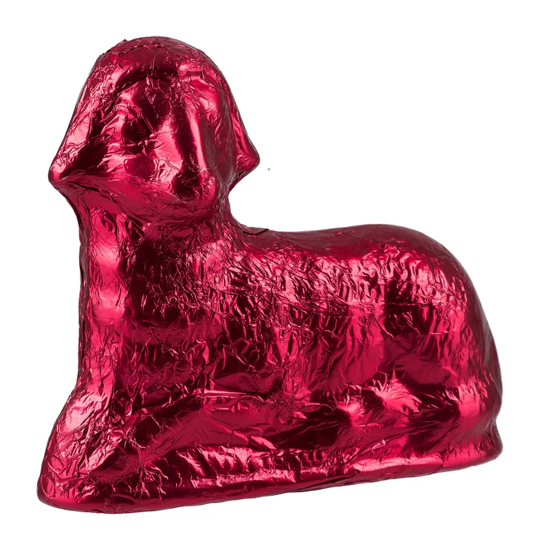 Fesey | Osterlamm Schokolade | kaminrot