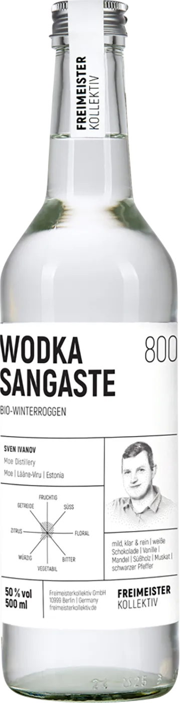 WODKA SANGASTE 800 – Bio-Winterroggen Vodka
