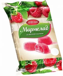 AKF Gele in Zucker Himbeeregeschmack 300g АКФ Мармелад желейный со вкусом малины 300г