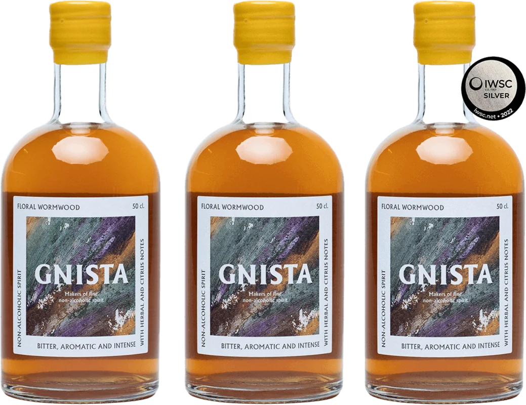 3x GNISTA Floral Wormwood – Alkoholfreier Aperitif – Bild 2