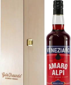 Golmar Veneziano Amaro Alpi mit Geschenk-Holzkiste
