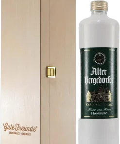 Heinr. von Have Old Bergedorf herbal liqueur with wooden gift box