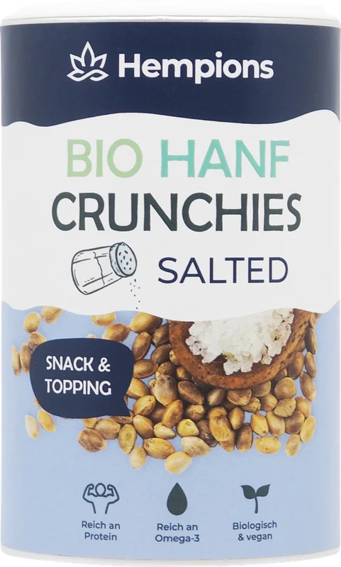 Organic Hemp Crunchies Salted