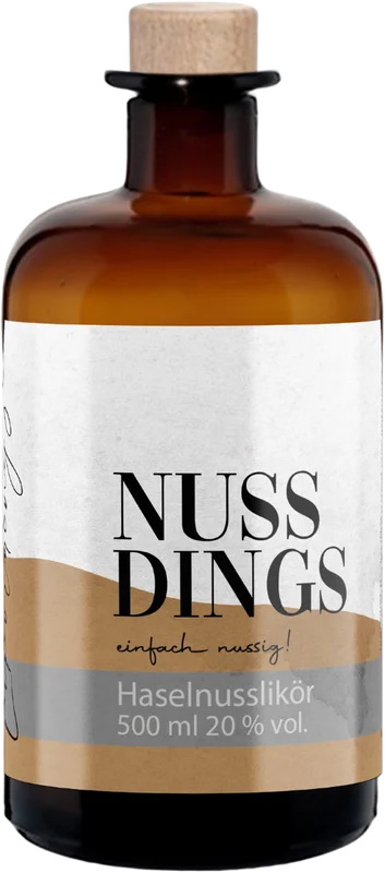 Nussdings – Haselnusslikör – Bild 2