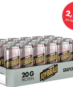 24x JoyBräu Grapefruit – non-alcoholic protein beer