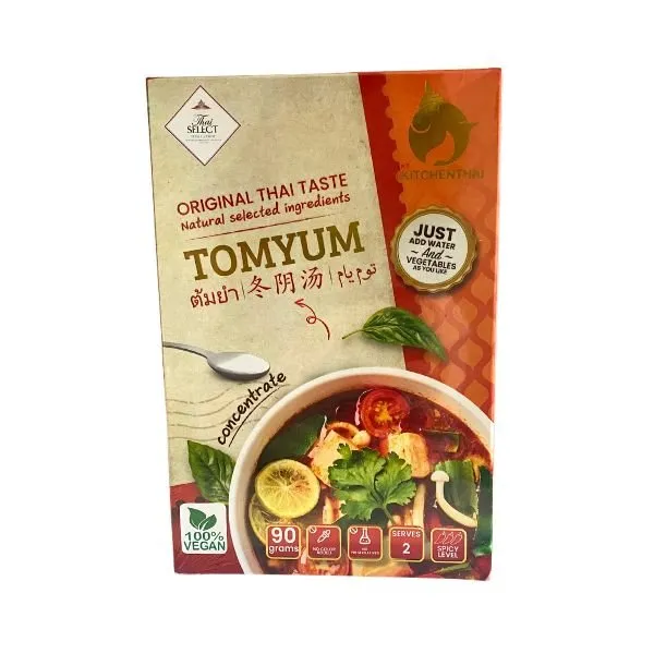 KITCHENTHAI Veganes Konzentrat für Tom Yum Suppe 90g