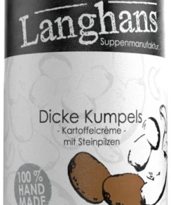 Dicke Kumpels Kartoffel Crèmesuppe mit Steinpilzen