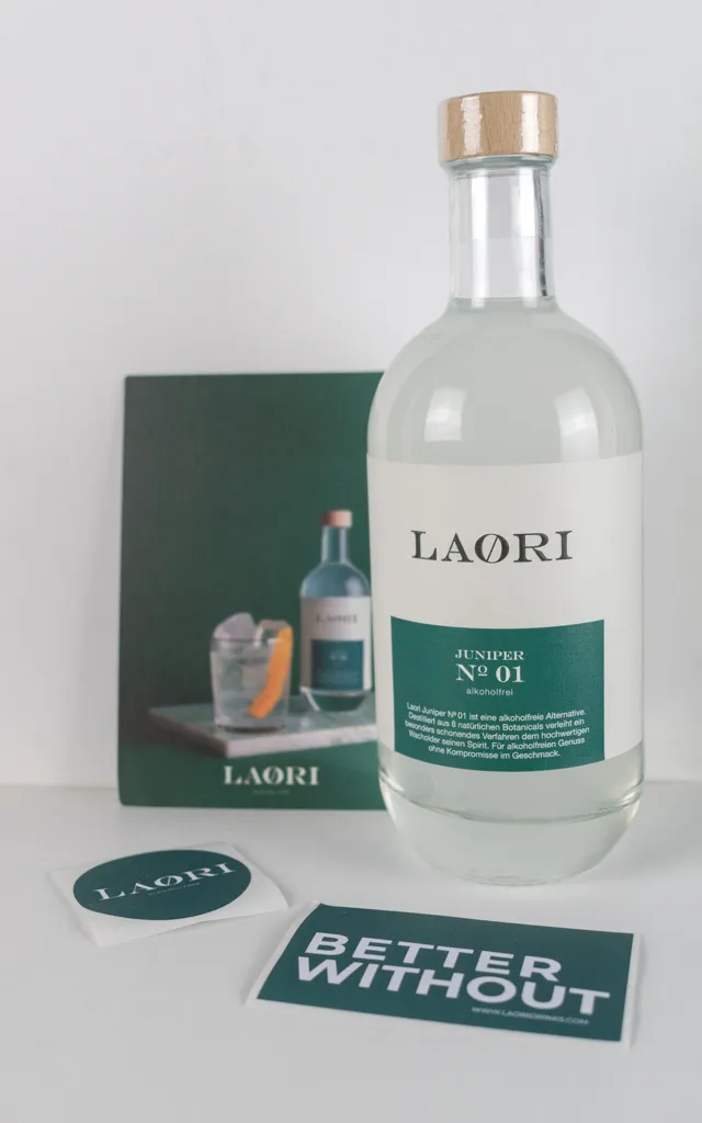 Laori Juniper No 1 – 0,5l – alkoholfrei – Bild 4