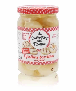 LE CONSERVE DELLA NONNA Cipolline grigliate bor. – Zwiebelchen gegrillt – 0,270kg