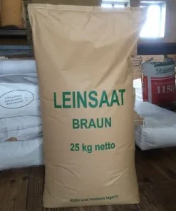 Leinsamen braun – 25 kg