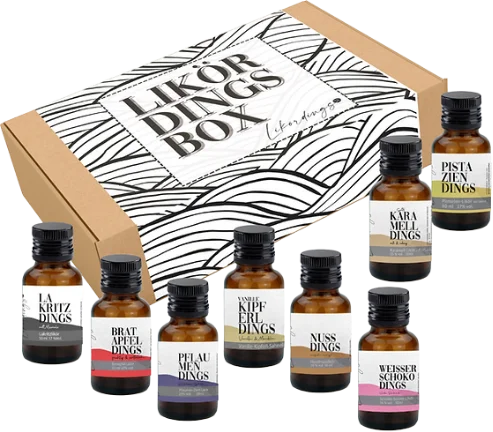 Liqueur box – 8 liqueurs
