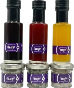Marge’s Minis Essig & Salz Probierpaket (3x Fruchtmarkessig + 3x Salzmischung)
