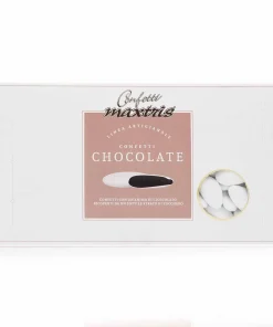 MAXTRIS Confetti Bianchi al cioccolato – Konfetti Weiss mit Schokolade – 1kg