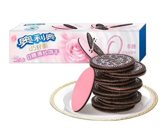 MHD – Oreo Sandwich Biscuit Thin – Sugar Rose 95g – Bild 2