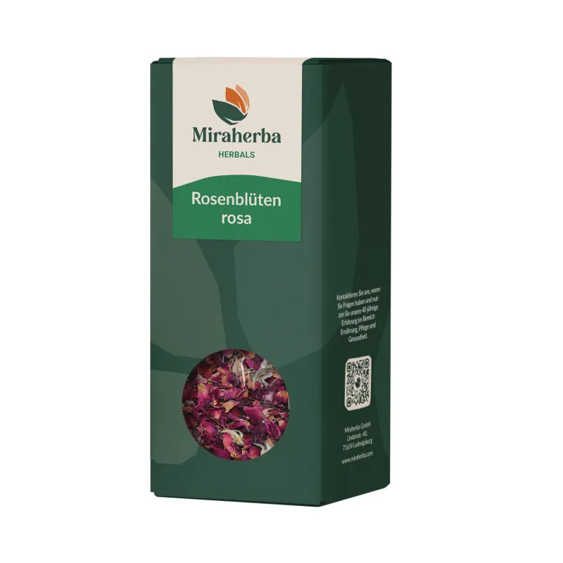 Miraherba – Bio Rosenblüten rosa – 50g