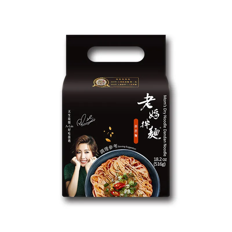 Moms Dry Noodle Dandan Chili Sesam 4x129g – Bild 2