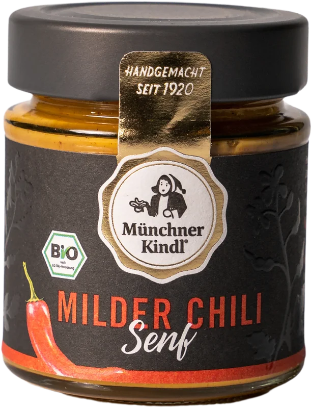 Münchner Kindl Bio Milder Chili Senf – Bild 2
