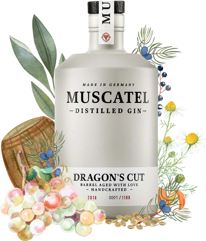 Muscatel Dragon’s Cut – Barrel Aged Gin