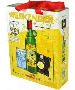 MyGinTonic WEEKENDER Box Mahon (1x Mahon Xoriguer Gin + 10x Fever Tree Mediterranean Tonic Water)