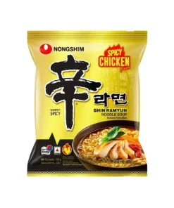 NONG SHIM Instant Nudeln Shin Ramyun Würziges Hähnchen 120g