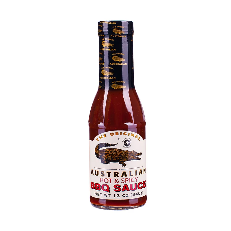 The Original Australian | BBQ Sauce Hot & Spicy | 335ml – Bild 2