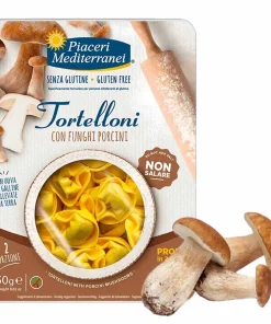 Piaceri Mediterranei Tortelloni con Funghi Porcini senza glutine 250g