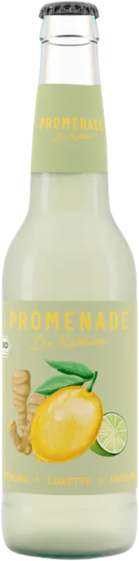 15x Promenade Bio Limonade Limette-Ingwer – Bild 2