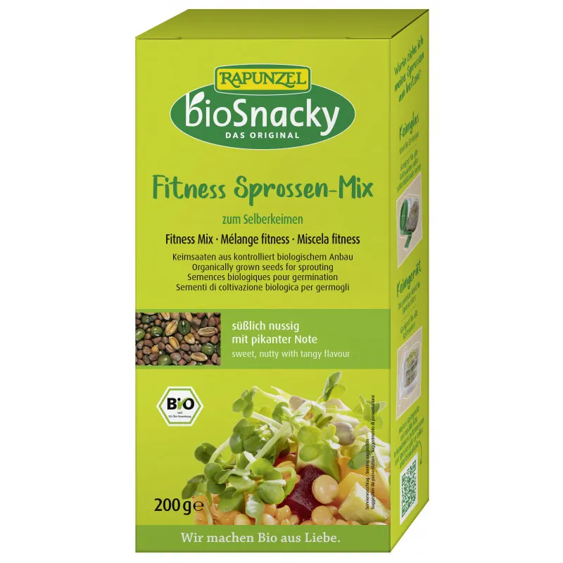 Rapunzel – bioSnacky Fitness Sprossen-Mix – 200g