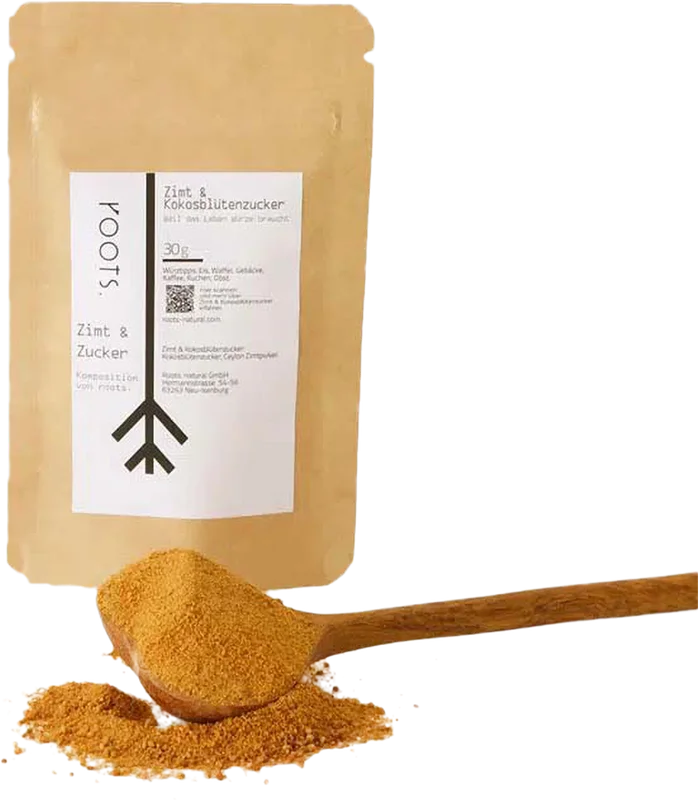 Zimt & Koskoblütenzucker Gewürzmischung Nachfüllpack