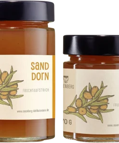 Sea buckthorn organic fruit spread