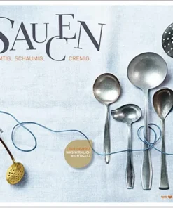 Saucen. Samtig, schaumig, cremig.