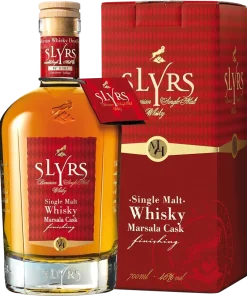 Slyrs Single Malt Whisky Marsala Cask Finish – in Geschenkbox