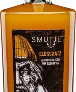Smutje Elbschatz – Sanddornlikör auf Rumbasis