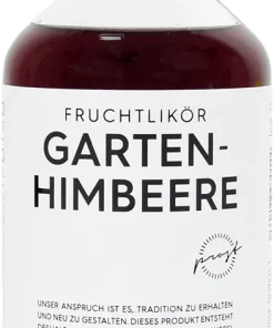 Garden raspberry fruit liqueur – Advent calendar