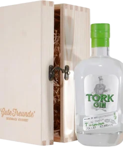 Tork Gin mit Geschenk-Holzkiste