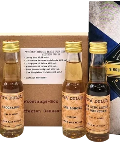 Vita Dulcis Whisky Tasting Box Single Malt für Einsteiger Edition No. 2 (6x Whisky Minis)
