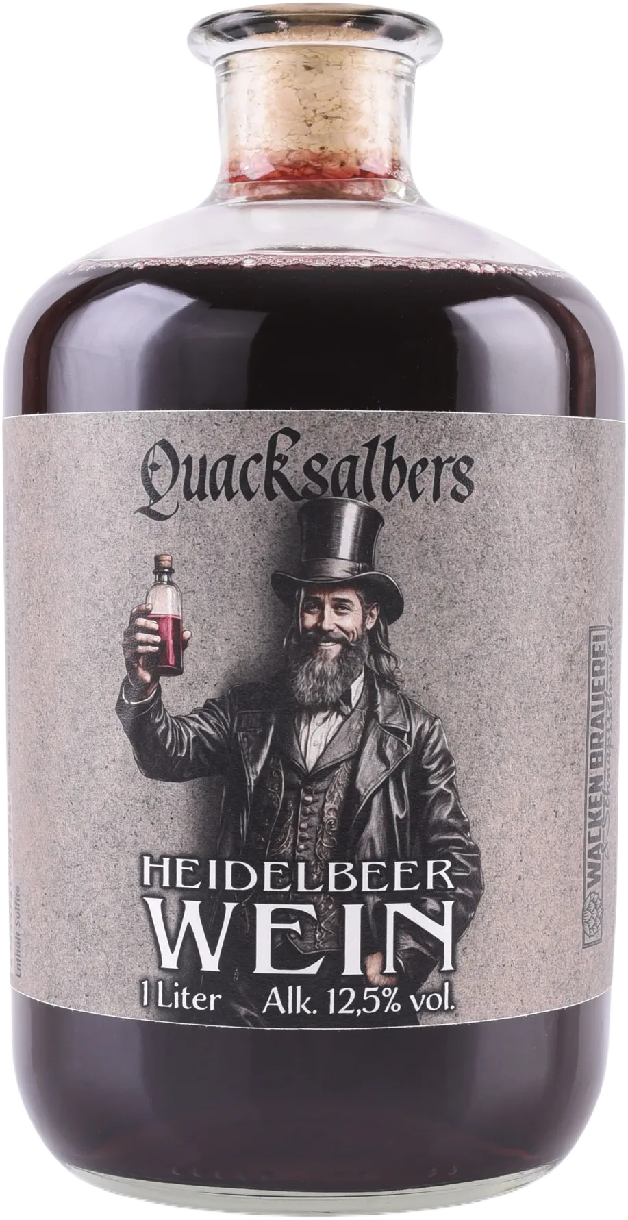 Quacksalbers Heidelbeerwein